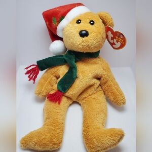 Ty Beanie Baby Christmas 2003 Holiday Teddy Bear
